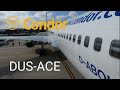 TRIPREPORT | 757-300 DUS-ACE | Dusseldorf Lanzarote with the longest single aisle aircraft