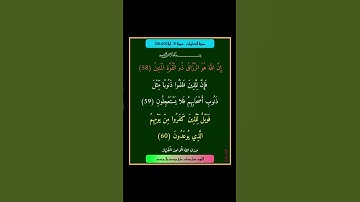 سورة الذاريات - سورة 51 - اية 60-58