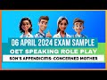 Oet speaking role play sample  06042024  sons appendicitis concerned mother  mihiraa