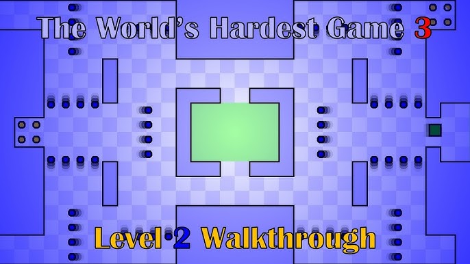 The World's Hardest Game 3 Level 1 Walkthrough 