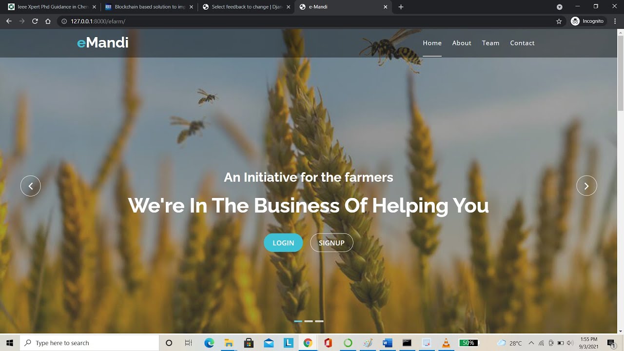 Blockchain based solution to improve the Supply Chain Management in Indian agriculture - IEEE Python