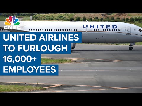 United Airlines to furlough 16,370 employees starting Oct. 1