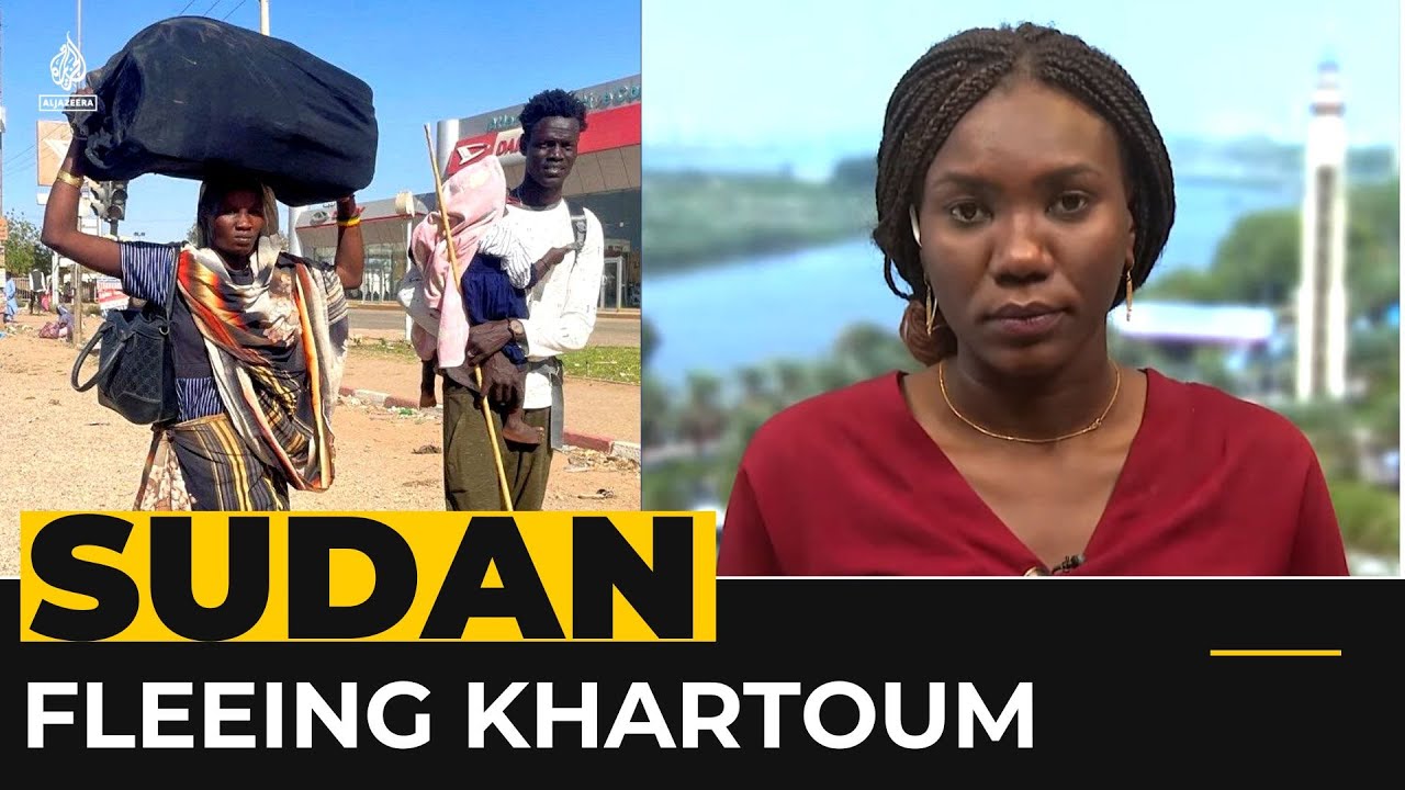 Fleeing Sudan