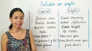 Saludos en inglés para niños pequeños con Suryta.🙋‍♀️