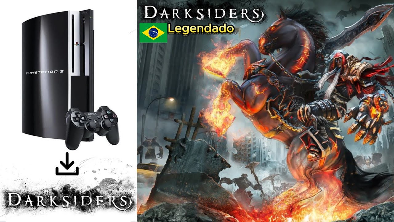 Darksiders Legendado PT BR PS3 PKG - YouTube