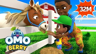 Let's Go to the Farm | OmoBerry | Farm Songs For Kids & Field Trip Songs