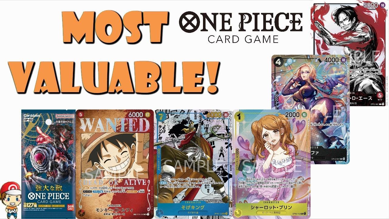 Top 10 Most Valuable One Piece Cards In OP 03 Mighty Enemy One Top 10 Most Valuable One Piece Cards In OP 03 Mighty Enemy One