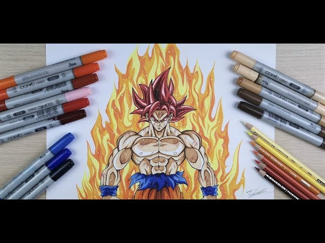 Goku Saiyan God | Super Saiyan Blue by razemqu on DeviantArt | Super saiyan  blue, Goku saiyan, Goku art