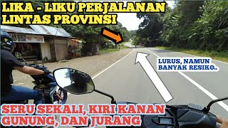 SUNMORI PERBATASAN KALSEL DAN KALTIM , INDAH NYA PEMANDANGAN BUMI KALIMANTAN || MOTOVLOG INDONESIA