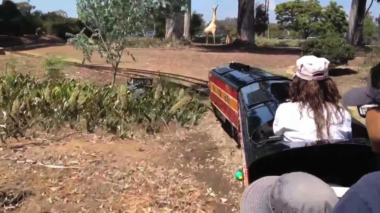Train ride at Balboa Park Minature Railroad G16 YouTube