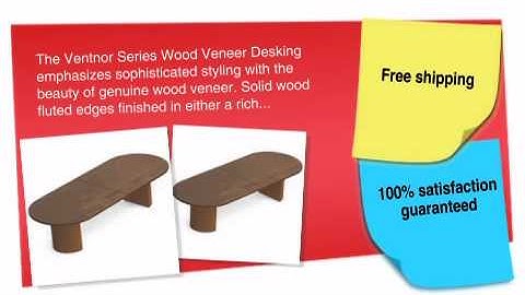 Offices To Go Ventnor 120" Racetrack Conference Table w/ 2 1/2 Drum Bases - VF12048RH - ofconcept...