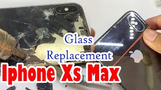 iphone xs max back screen replacement By KSR Phone | How to clean using a heat sink