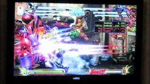 MvC3  Wolverine Barrage Loop.wmv