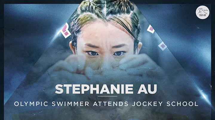 OLYMPIC SWIMMER STEPHANIE AU ATTENDS JOCKEY SCHOOL