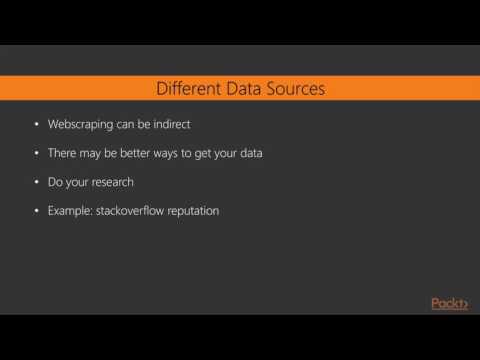 Getting Started with Python Web Scraping : Bypassing the Browser | packtpub.com