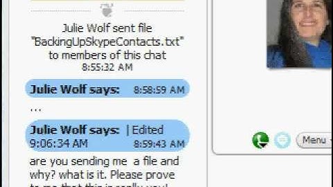 Skype File Sending