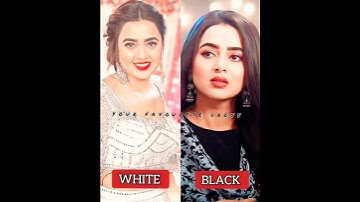 Naagin6 Prathna white dress Vs black dress #naagin6 #pratha #preeveer #ytshort  #tejaswiprakash