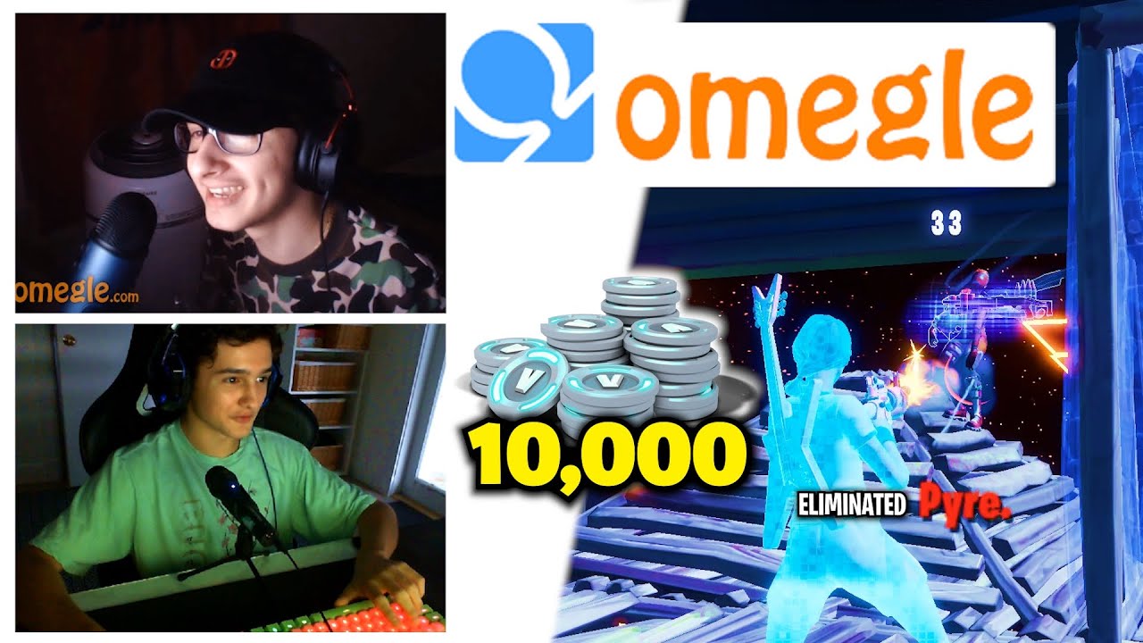 i 1v1 Wager Omegle Strangers for 1,000 VBUCKS (insane) YouTube