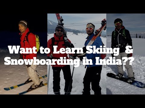 Come: imparare a sciare, fare snowboard in India | avventuroso Sachu