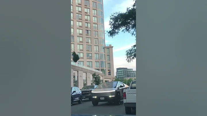 Tesla Dumpster spotted! #tesla #dumpster