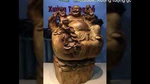 TƯỢNG GỖ DI LẶC TAM TIỂU NU SUN CHỤN HƯƠNG-XƯỞNG TƯỢNG GỖ-ĐỖ TIẾN THÀNH-ZALO /CALL:0868688137