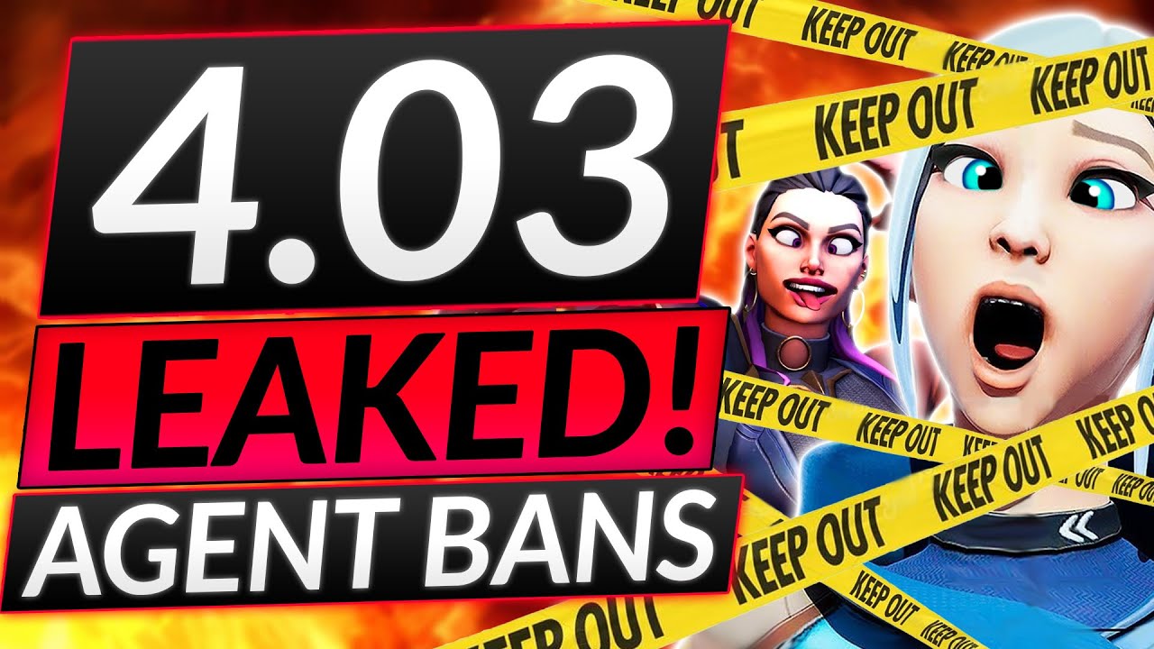 NEW PATCH 4.03 LEAKED and I AM ABOUT TO ACT UP - AGENT BANS and YORU REWORK - Valorant Guide