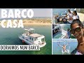 Barcos casa  fuseta  dormimos num barco 