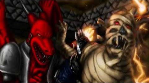 Playing Hexen: Beyond Heretic with Pilowblaster