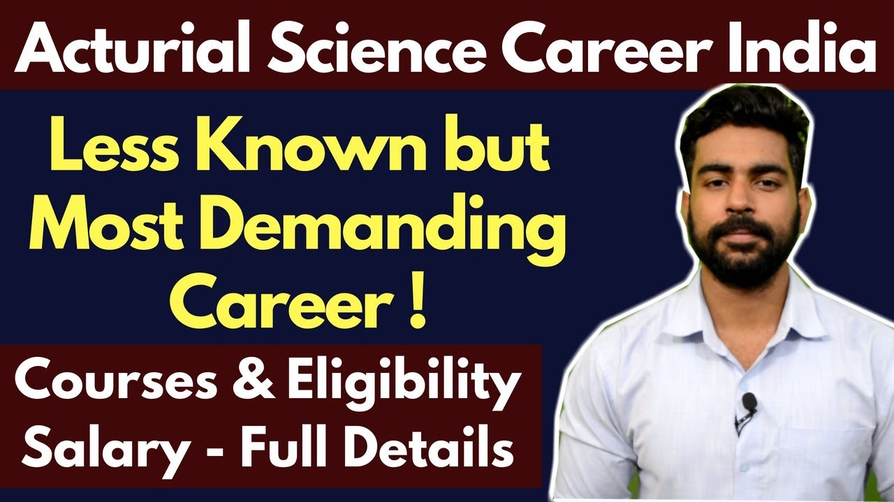 Actuarial Science Careers India | Less Known Career in ...