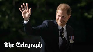 video: Prince Harry ploughs on with London tour after apparent snub by King