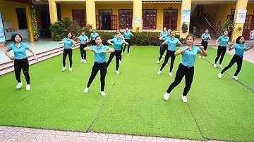 Thể dục giữa giờ Trường Mầm non Cao Thượng, Tân Yên, Bắc Giang.