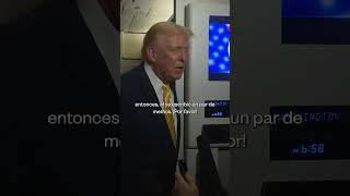 Donald Trump, Volvió A Generar Controversia Tras Un Intercambio Con La Prensa Noticias Telemundo
