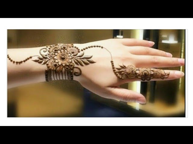 20 Beautiful Ring And 'Haathphool' Designs For Mehendi, From Seashell Rings  To Floral 'Haathphool'