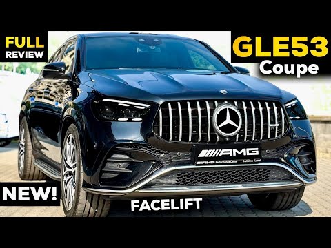 2024 MERCEDES AMG GLE 53 Coupe NEW FACELIFT FULL In-Depth Review Sound Exterior Interior MBUX