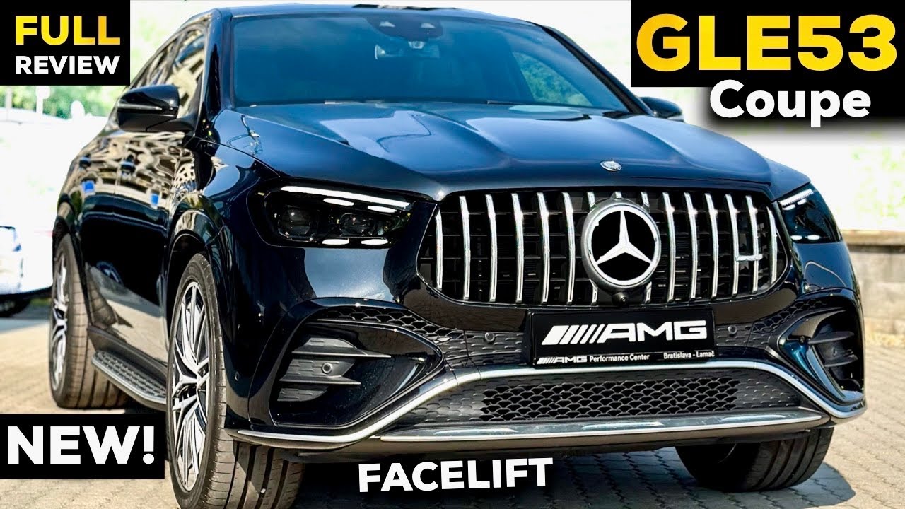 2024 MERCEDES AMG GLE 53 Coupe NEW FACELIFT FULL In-Depth Review Sound  Exterior Interior MBUX - YouTube