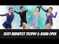2021 Budapest Trophy & Asian Open (Anna Shcherbakova, Maiia Khromykh, Kaori Sakamoto, Mai Mihara)