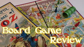 The Wonderful Game Of Oz Wizard Of Oz Board Game