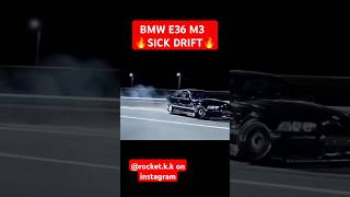 This E36 M3 drift is INSANE #bmw #car #drift