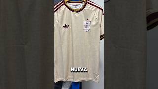 La nueva segunda equipación de España 🇪🇸🔥 Diseño blanco elegante para el Mundial. #seleccionespaña