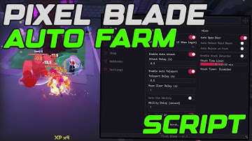 [VOID SET] Pixel Blade Best Script Gui Auto Farm, Kill Aura & Max Upgrade - Roblox 2025