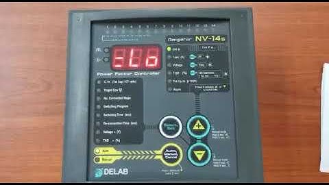 DELAB POWER FACTOR CONTROLLER VIDEO