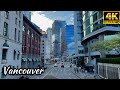 Downtown Vancouver, Canada 🇨🇦 Summer Walk- june 17 - [ 4K UHD 60fps]