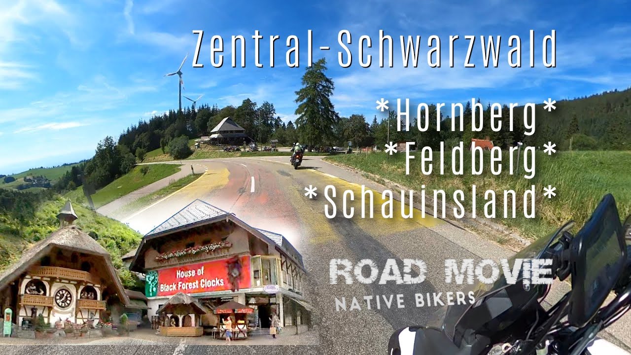 Motorradtour Freiburg, Hornberg, Feldberg, Schauinsland
