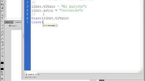 as 2 unidad 6 Creación de objetos genéricos en ActionScript 2.0