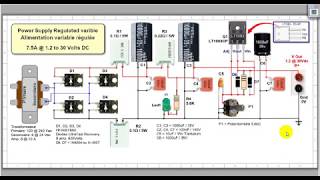 Tuto: Power Supply Regulated 1.2 a 30 volts / Alimentation régulée de 1.2 à 30 Volts @ 7.5A