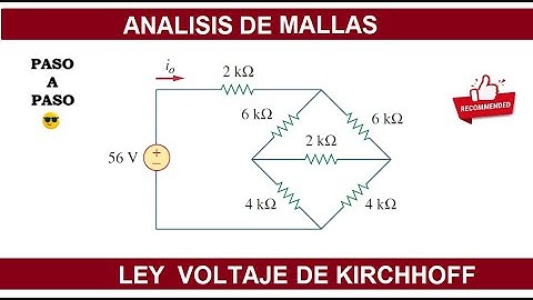 ✅ Problem 3.40 Alexander SADIKU | How to do mesh analysis in an electrical circuit | LVK