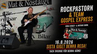 SWEDEN SUMMER 2026 - SSRA HOT ROD MEET 16.8, Viksjö - Rockpastorn Pontus J. Back
Vårt sista evenemang på denna resa var SSRAs Hot- & Street Rod Träff vid Mat och Nostalgi i Viksjö. Vi fick även publik av en busslast trevliga människor från Blåbandsföreningen i Umeå. Nu är missionsresan över och vi ber och hoppas vi får bussen i skick så att vi kan åka hem innan vi skall till Tyskland.
VILL DU VARA MED OCH HJÄLPA? Information nedan:
TROSGNISTANS MISSION
KOM IHÅG ATT MARKERA DIN GÅVA PONTUS ELLER ROCKPASTORN!!!
Finland
Ålandsbanken:
IBAN: FI2166010010668515
BIC: AABAFI22
Eurokonto i Handelsbanken, Sverige:
IBAN: SE6960000000000049931989
BIC: HANDSESS
Danmark
Sparekassen: 9340 0001131737
Sweden
SWISH 900 7378
Bankgirot 900 - 7378
Plusgirot 90 07 37 - 8
USA/PAYPAL
donate@rockpastor.com
MOBILE PAY
040-140 9885
www.rockpastor.com SWEDEN SUMMER 2026 - SSRA HOT ROD MEET 16.8, Viksjö - Rockpastorn Pontus J. Back