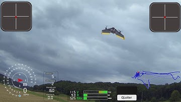 VTOL, vectored Tailsitter Test5