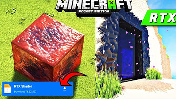 Rtx For Minecraft Pe | Rtx In Minecraft Pe | Minecraft RTX Graphics | 1GB Ram, 2GB Ram |