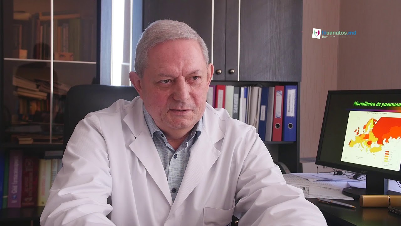 Pneumonia - lupta dintre imunitate și bacterii, spune Sergiu Matcovschi